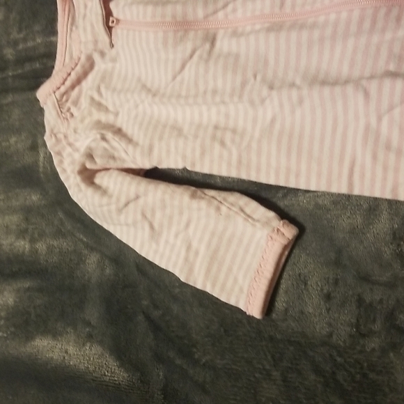 Carter's Baby Girl's Stripe Sleeper - Picture 4 of 9